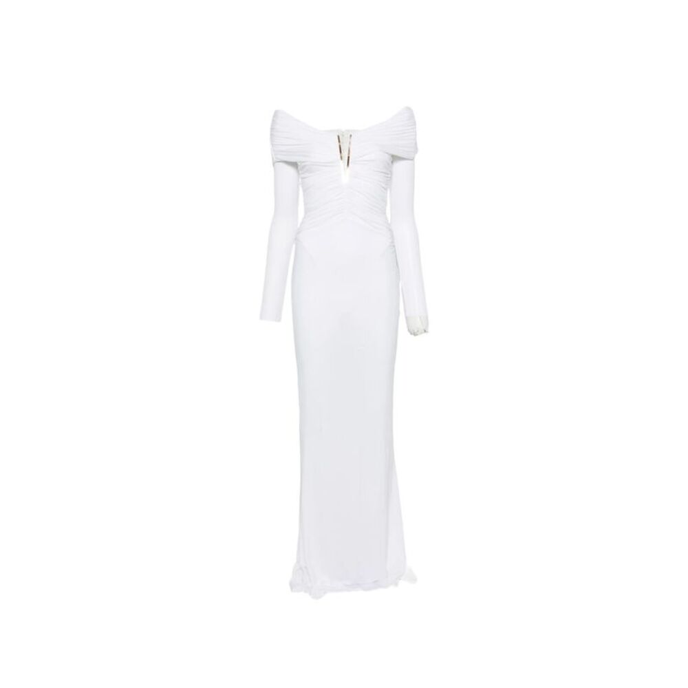 Elisabetta Franchi Neutrals Dresses - Evening Dresses Women